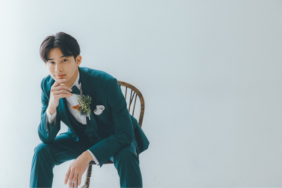 タキシード　ブルーグリーン　AU-67 AU-67の詳細情報【Ushers' Photo】