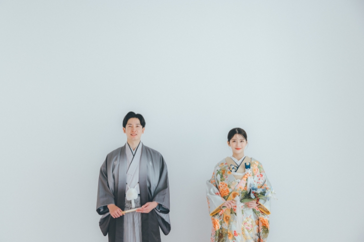 フォトウェディング,前撮り,スタジオ撮影,スタジオ前撮り,洋装,ウェディングドレス