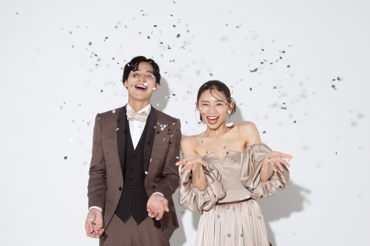 フォトウェディング,ロケーションフォト,洋装,カラードレス,タキシード