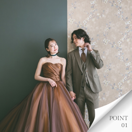 フォトウェディング,ロケーションフォト,洋装,ウェディングドレス,タキシード