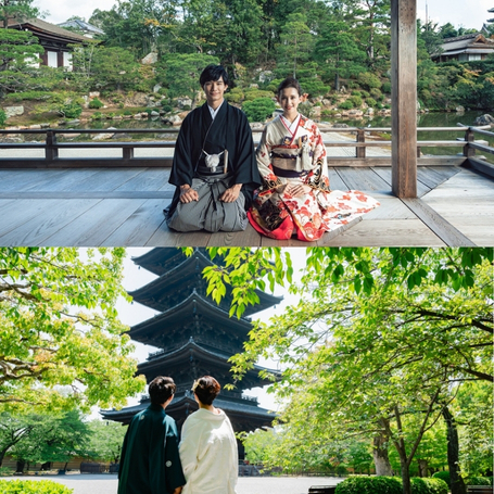 フォトウェディング,ロケーションフォト,和装,ウェディングドレス,タキシード