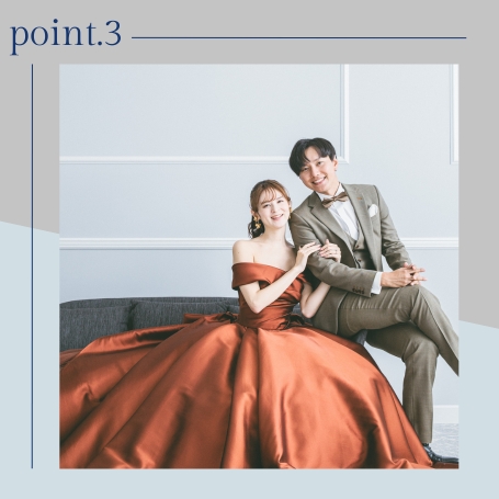 フォトウェディング,前撮り,スタジオ撮影,後撮り,スタジオフォト,カラードレス,洋装,タキシード