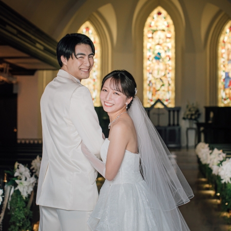 前撮り,フォトウェディング,チャペル,ウェディングドレス,タキシード,チャペルフォト