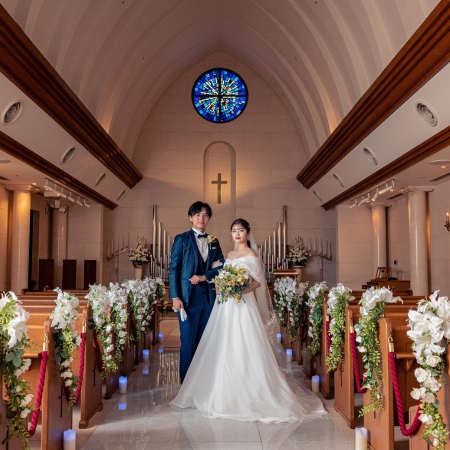 メルパルク名古屋,チャペル,チャペルフォト,前撮り,フォトウェディング,ロケーションフォト,挙式,少人数挙式,少人数婚