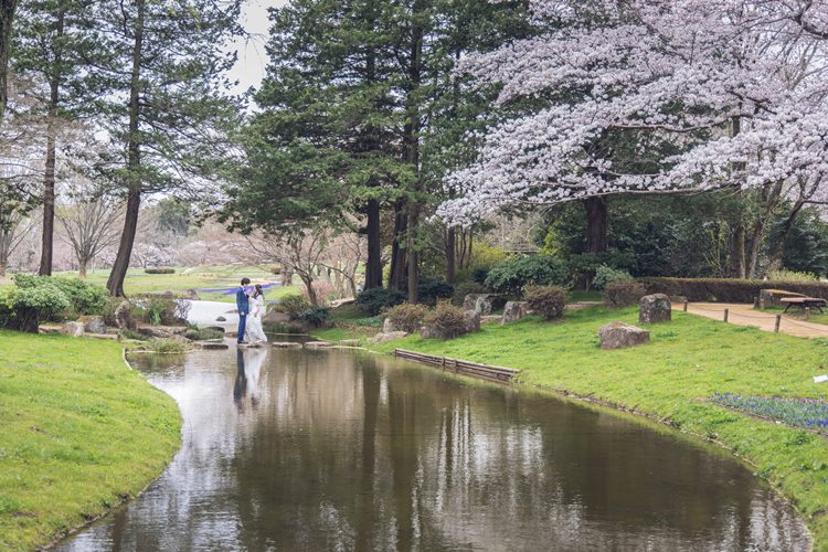 国営昭和記念公園,ロケ,ロケーションフォト,洋装,ウェディングドレス,タキシード,前撮り,フォトウェディング,東京,立川