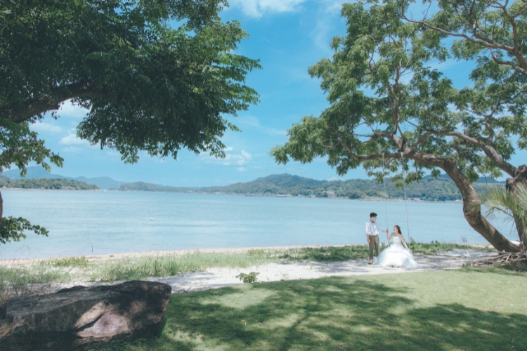 熊本城,ロケーションフォト,和装,ウェディングドレス,フォトウェディング,前撮り