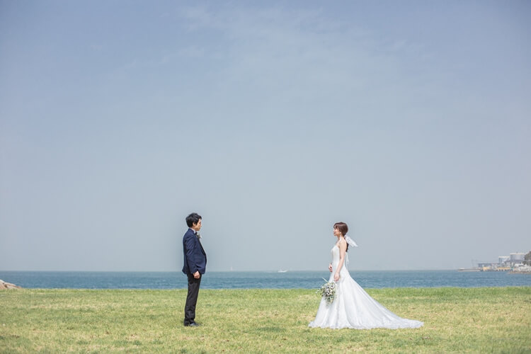 福岡フォトスタジオで結婚式の前撮り フォトウェディング Ushers Photo