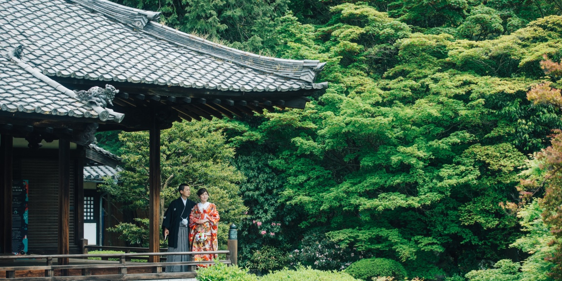 隨心院,フォトウェディング,前撮り,和装