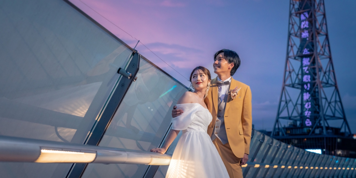 神戸旧居留地,ハーバーランド,ロケーションフォト,洋装,洋装ロケーション,ウェディングドレス,タキシード,前撮り,フォトウェディング