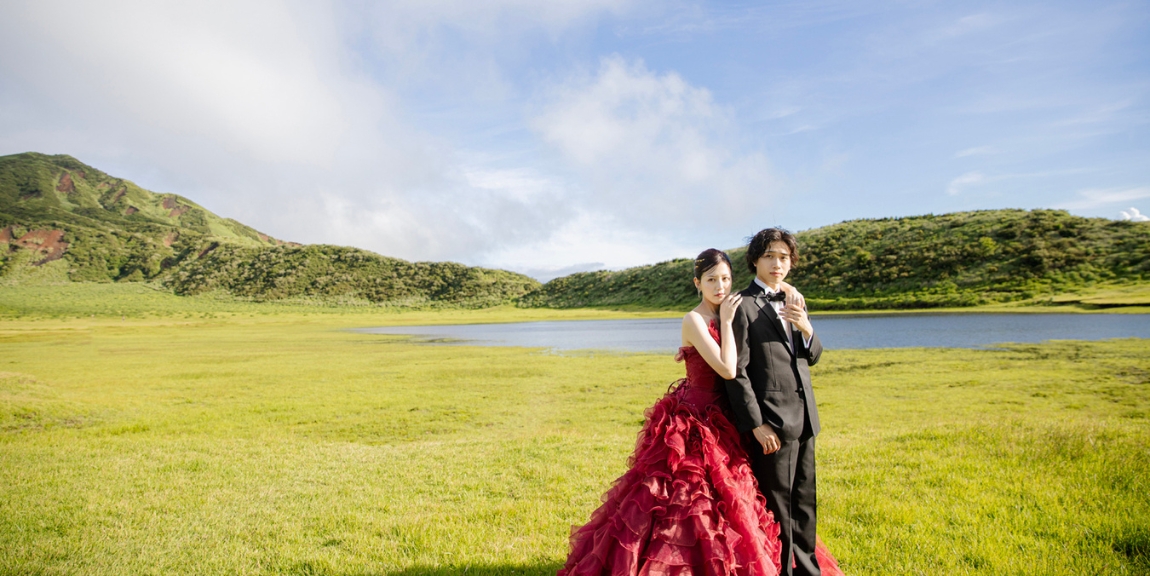 熊本城,前撮り,フォトウェディング,和装,色打掛,紋付袴,ロケーションフォト