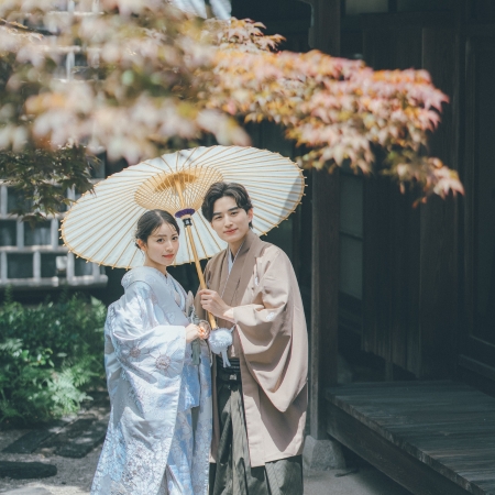 隨心院,フォトウェディング,前撮り,和装,色打掛,紋付