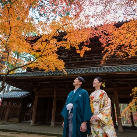 隨心院,フォトウェディング,前撮り,和装,白無垢,紋付