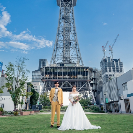 神戸旧居留地,ハーバーランド,ロケーションフォト,洋装,洋装ロケーション,ウェディングドレス,タキシード,前撮り,フォトウェディング