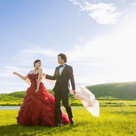 熊本城,前撮り,フォトウェディング,和装,色打掛,紋付袴,ロケーションフォト