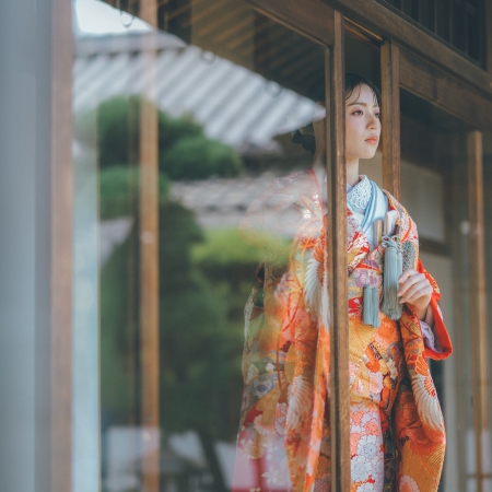 隨心院,フォトウェディング,前撮り,和装,色打掛,紋付