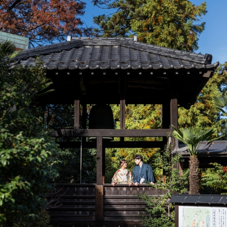 前撮り,フォトウェディング,和装,色打掛,ロケーションフォト,群馬,臨江閣